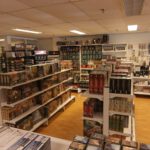 Een foto van de binnenkant van Leidse bordspellenwinkel De Tafelridder