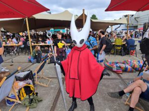 Cosplay van Hornet op Dutch Comiccon 2024