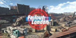 Het logo van Fallout London