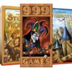 Het logo van 999 Games voor wat spellen die zij uitgeven