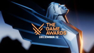 Het logo van de Game Awards 2024, samen met de datum waarop het zich plaatsvond: 12 december!