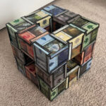 Een kubus gemaakt van Magic landjes