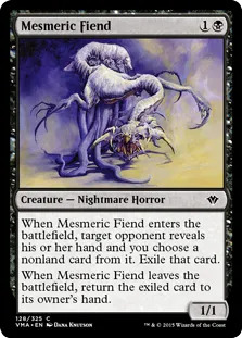 Kaarten stelen doe je met Mesmeric Fiend. Maar je moet wel weten hoe!
