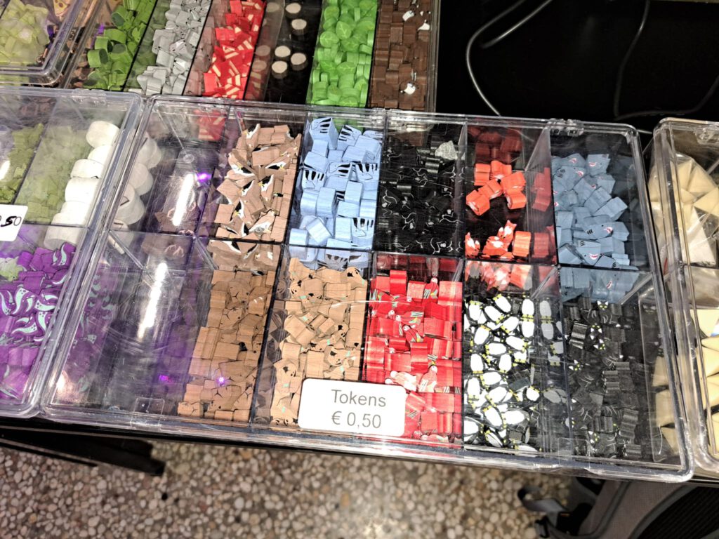 Meeples voor bordspellen, verkocht op Ducosim