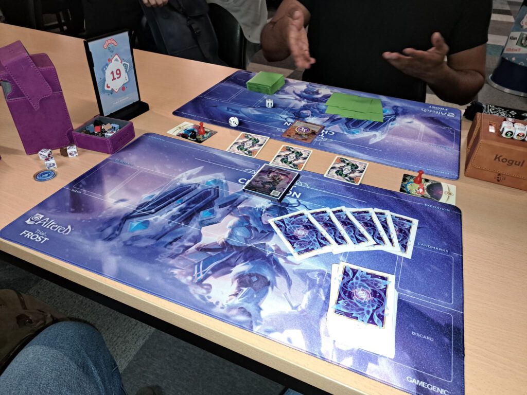 In ronde 4 van DAC II nam ik het op tegen Kogul op tafel 19