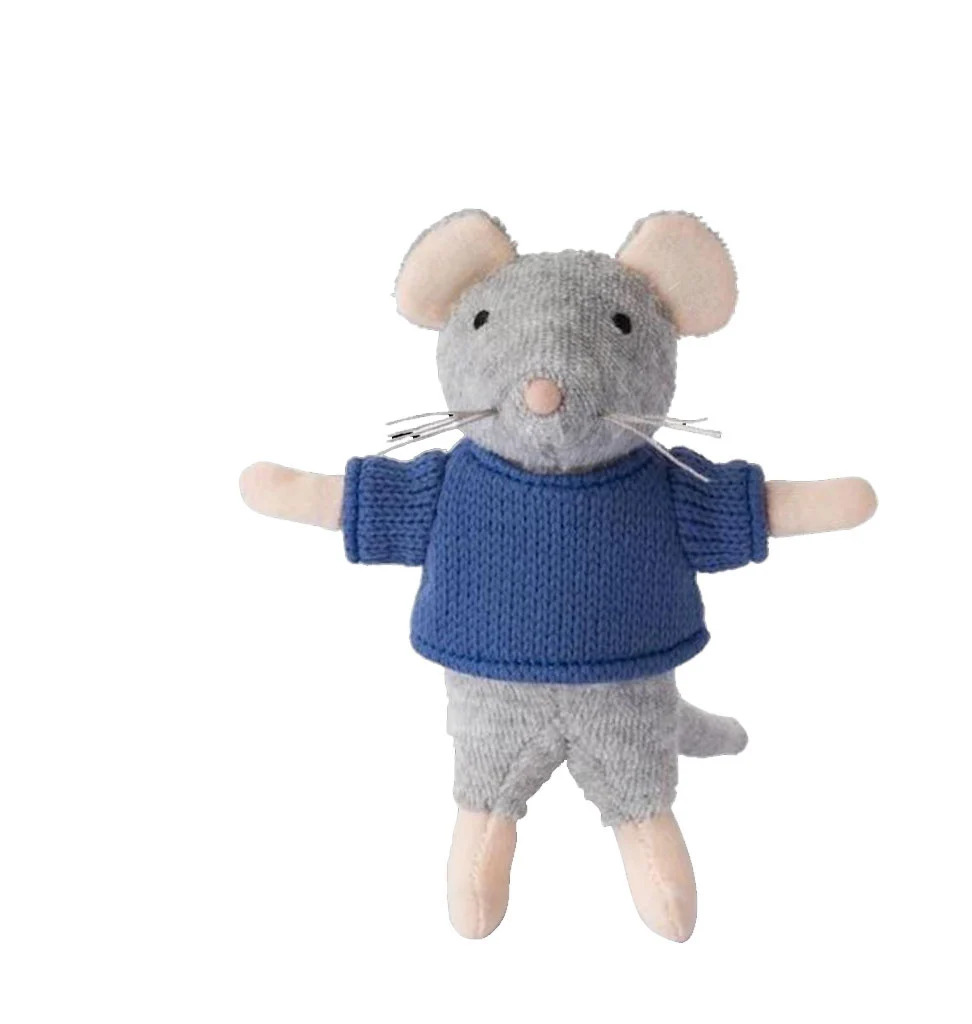 Een knuffel van Sam uit Sam & Julia. Hij was ook een figuur in onze Mausritter-sessie.