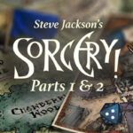 De cover art voor Steve Jackson's Sorcery 1 en 2 op Steam.