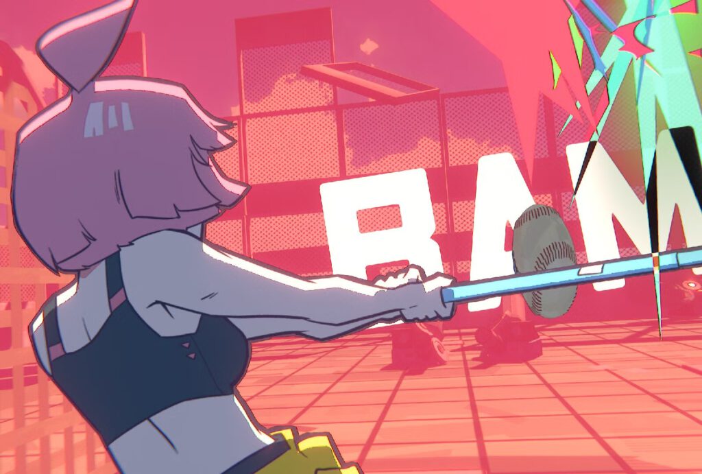 Beat oefent in een slagkooi. Een screenshot uit UNBEATABLE.