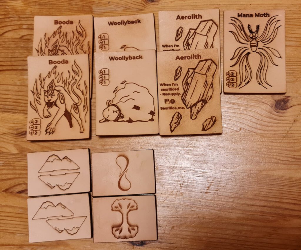 De eerste draft van de speciale tokens voor de set 4 Tumult Championship in Halte 13