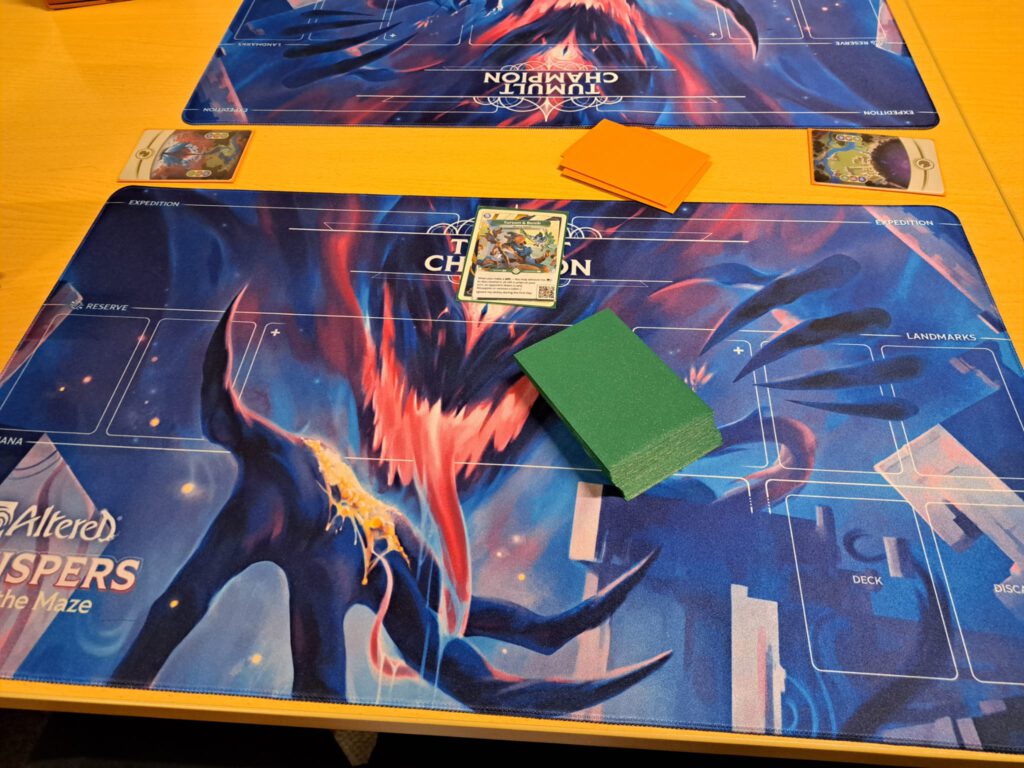 Turuun en Benih zijn klaar voor een potje Altered op het DAC IV.