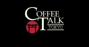 Het logo van Coffee Talk Tokyo