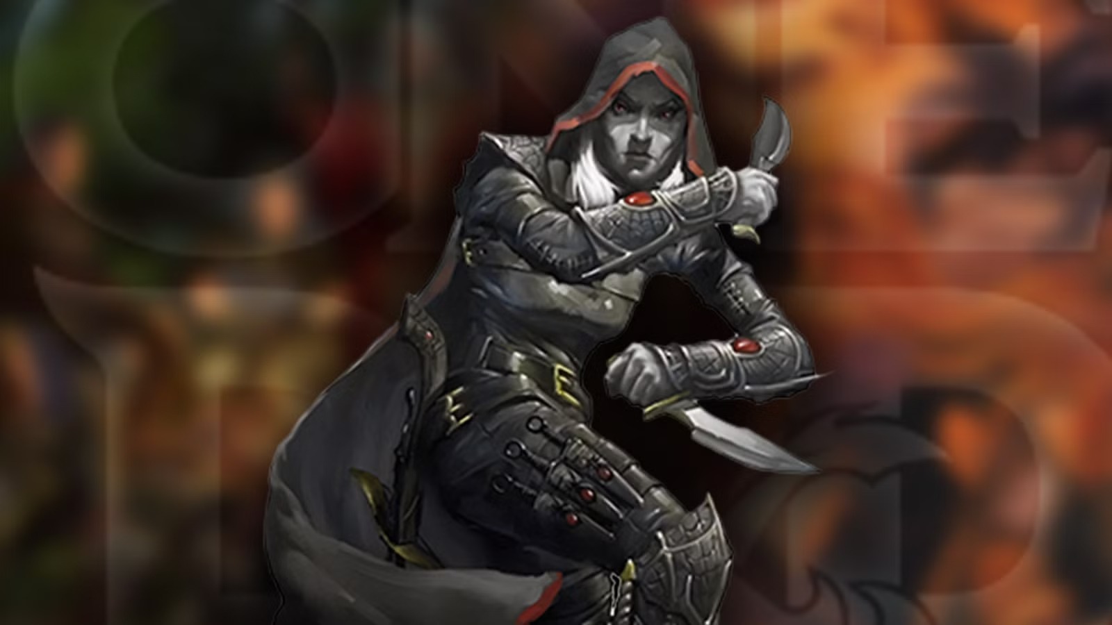 De rogue zoals getekend in de spelershandleiding van Dungeons & Dragons.