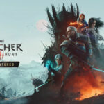 Key art voor The Witcher 3 Remastered, met een aantal bekende gezichten.